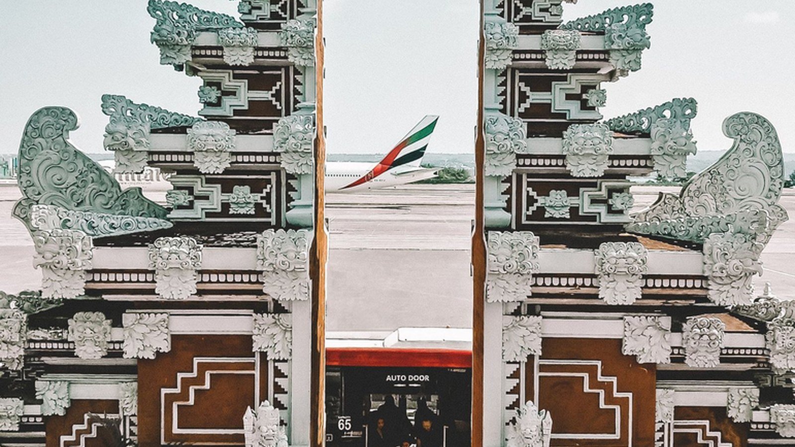 Bali airport arrival