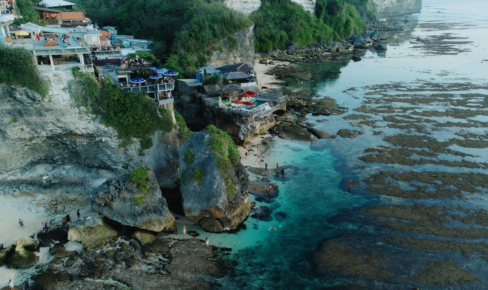 Uluwatu coastline in Bali